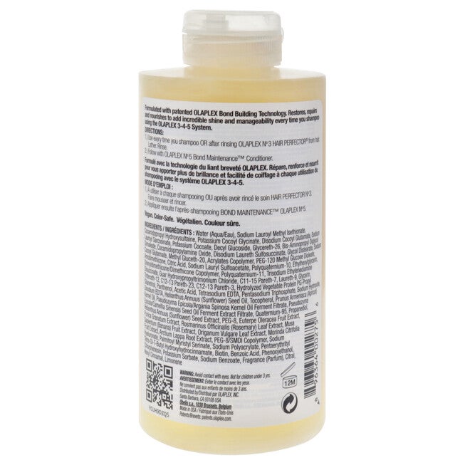 No 4 Bond Maintenance Shampoo by Olaplex for Unisex - 8.5 oz Shampoo, See Description, alternate image number 3