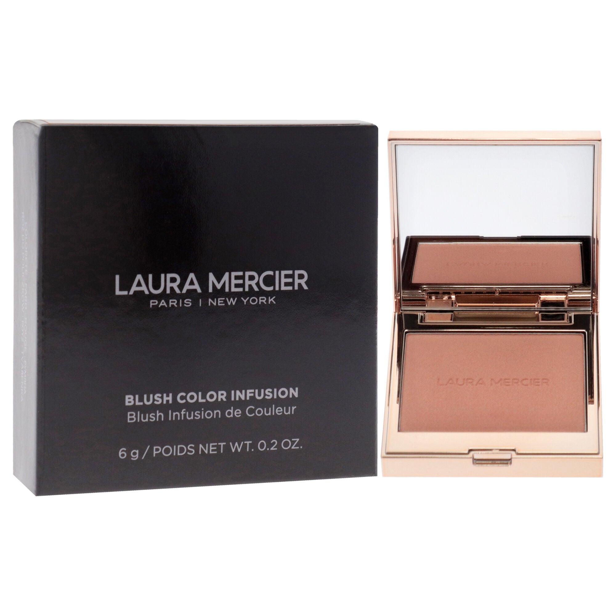 Blush Color Infusion - Peach Shimmer by Laura Mercier for Women - 0.2 oz Blush, , alternate image number 6