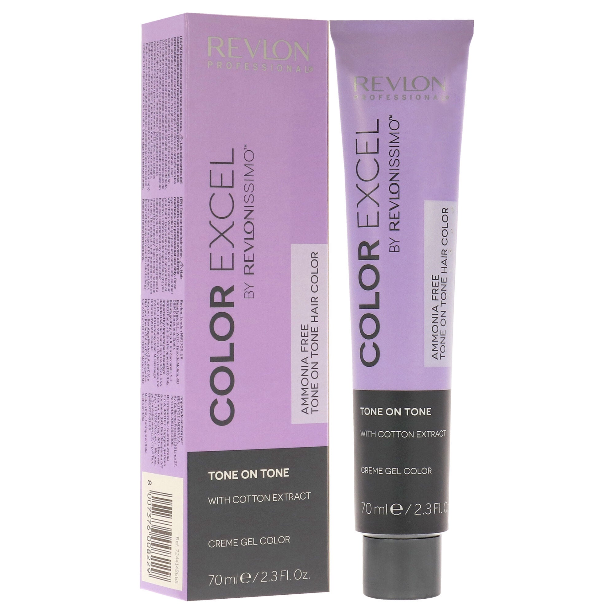 Revlonissimo Color Excel - 6.65 Dark Red Mahogany Blonde by Revlon for Unisex - 2.3 oz Hair Color, , alternate image number 6
