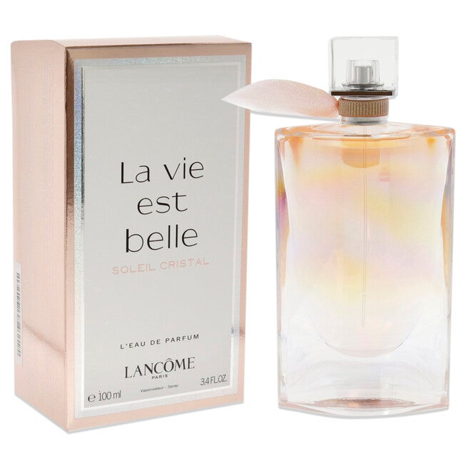 La Vie Est Belle Soleil Cristal by Lancome for Women - 3.4 oz LEau de Parfum Spray, , alternate image number null