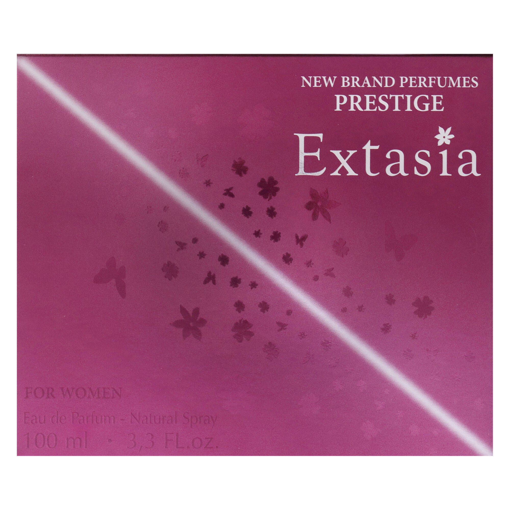 Extasia by New Brand for Women - 3.3 oz EDP Spray, Clear, alternate image number 3