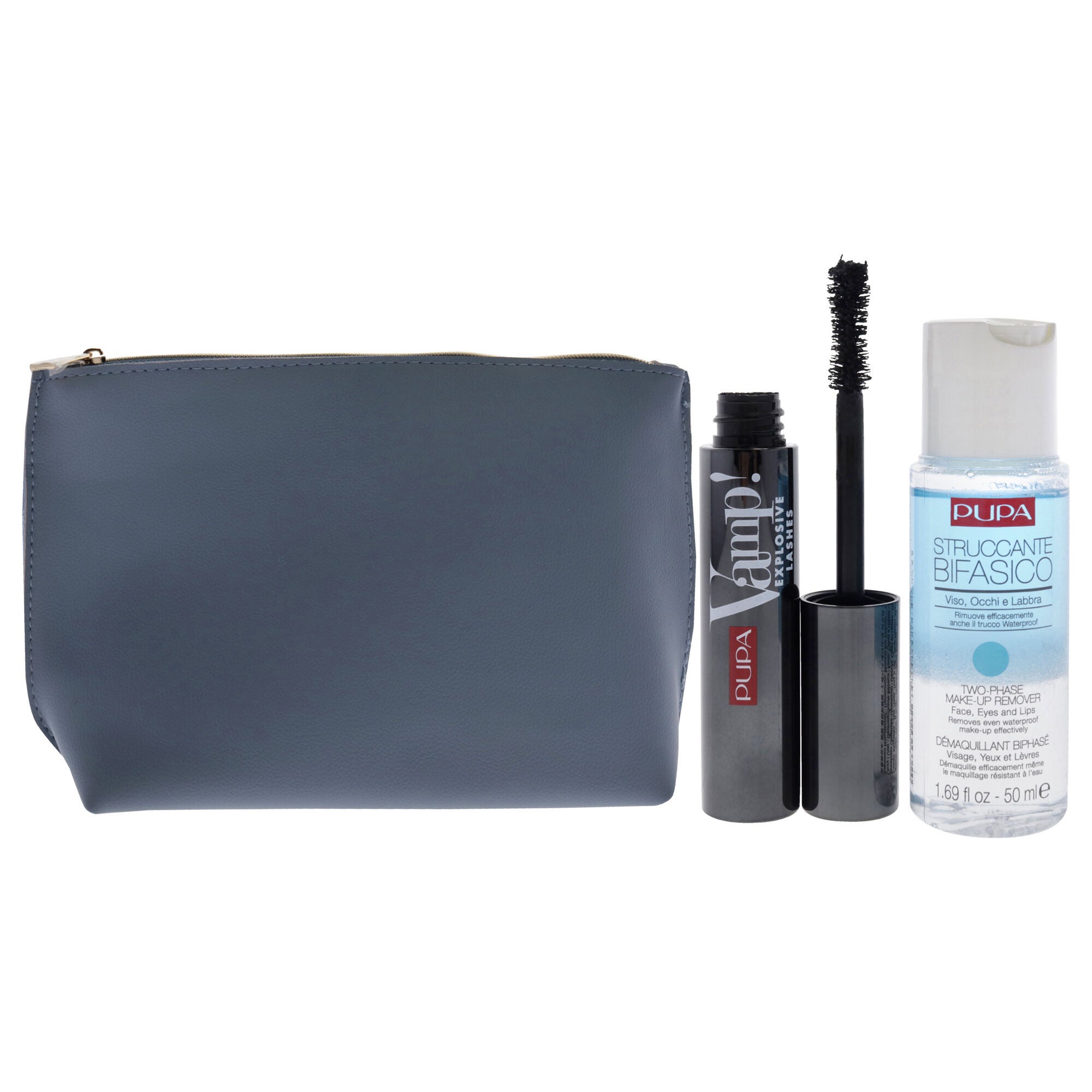 Vamp! Explosive Lashes and Two-Phase Make-Up Remover Set by Pupa Milano for Women - 3 Pc Kit, See Description, alternate image number 3