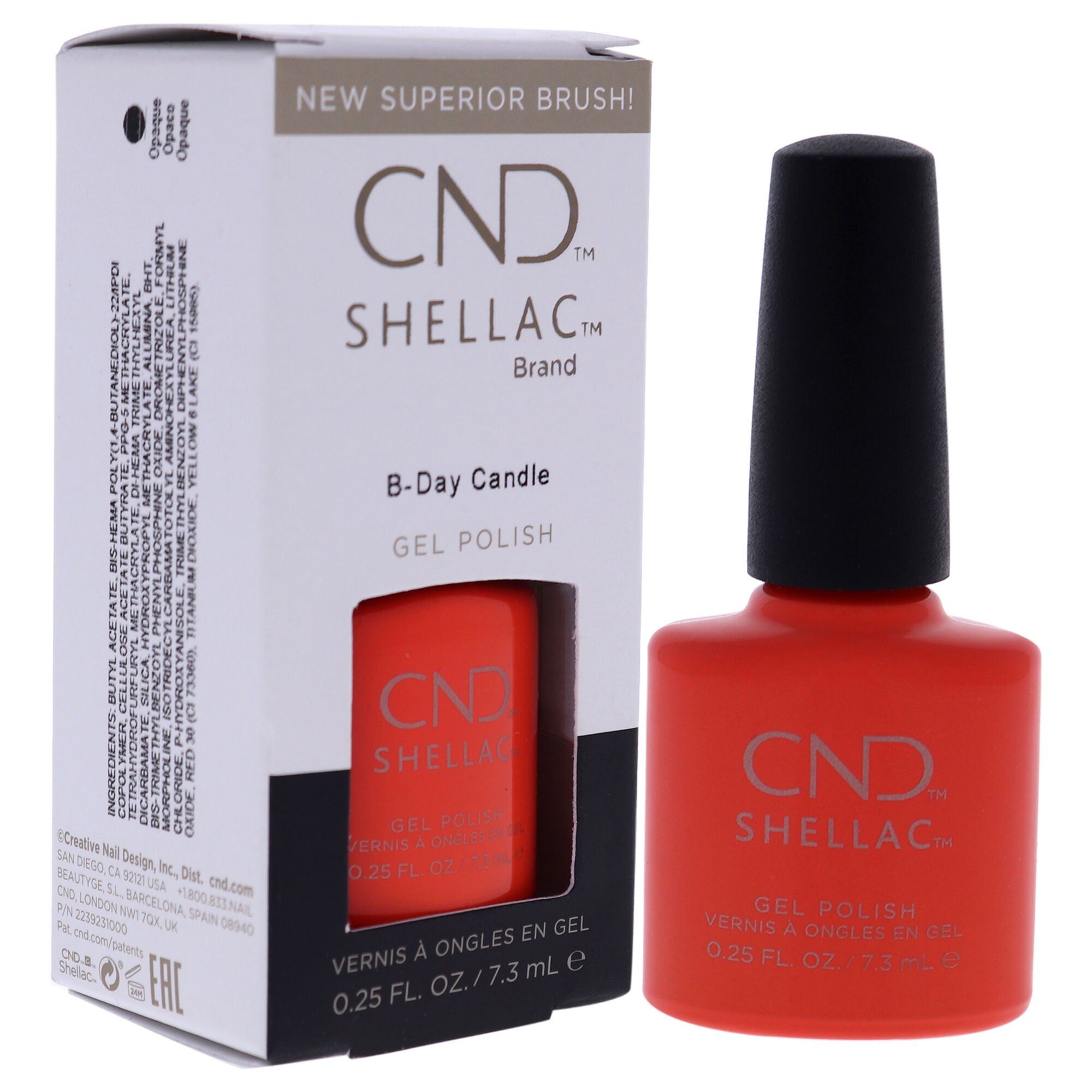 Shellac Nail Color - B-Day Candle by CND for Women - 0.25 oz Nail Polish, See Description, alternate image number 2