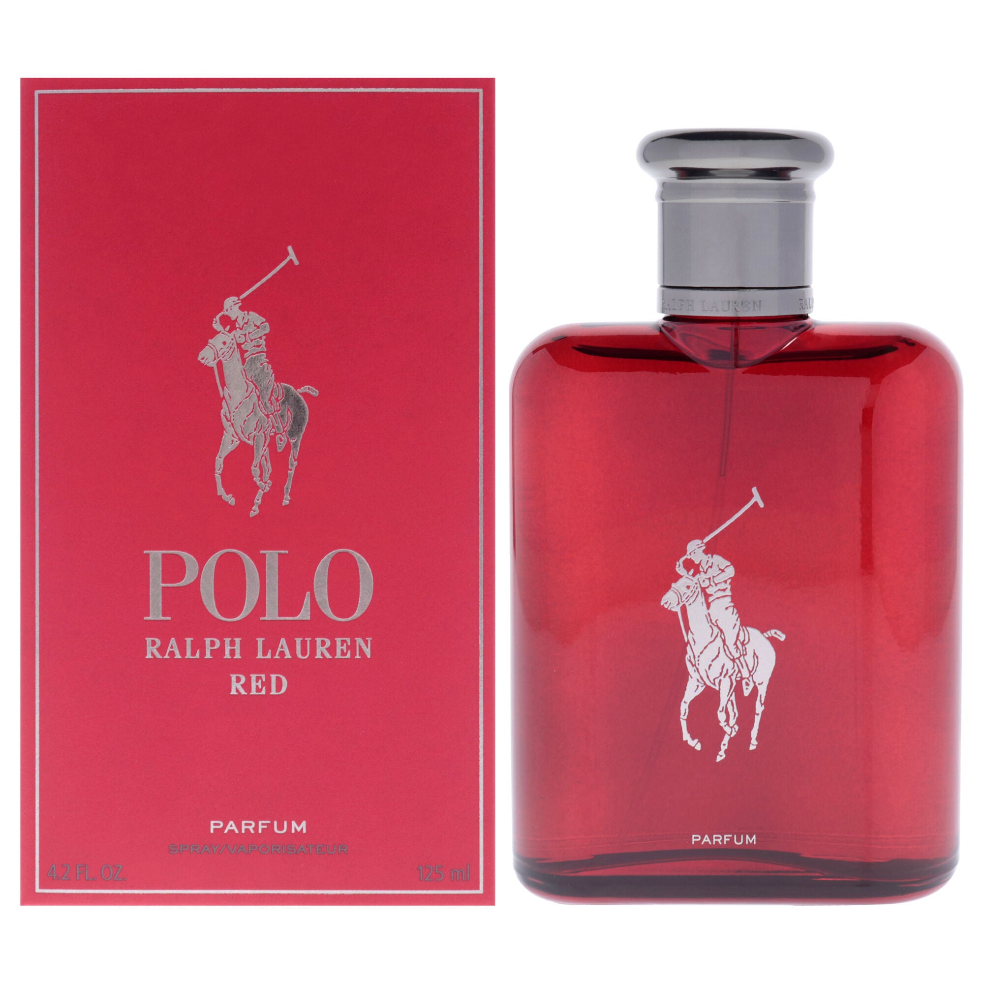 Polo Red by Ralph Lauren for Men - 4.2 oz Parfum Spray, See Description, hi-res image number 0