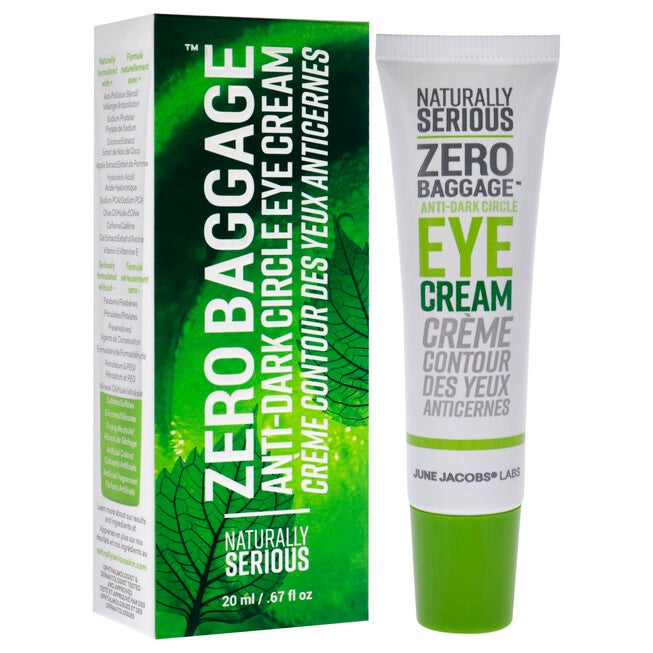 Zero Baggage Anti-Dark Circle Eye Cream by Naturally Serious for Unisex - 0.67 oz Eye Cream, NA, alternate image number null