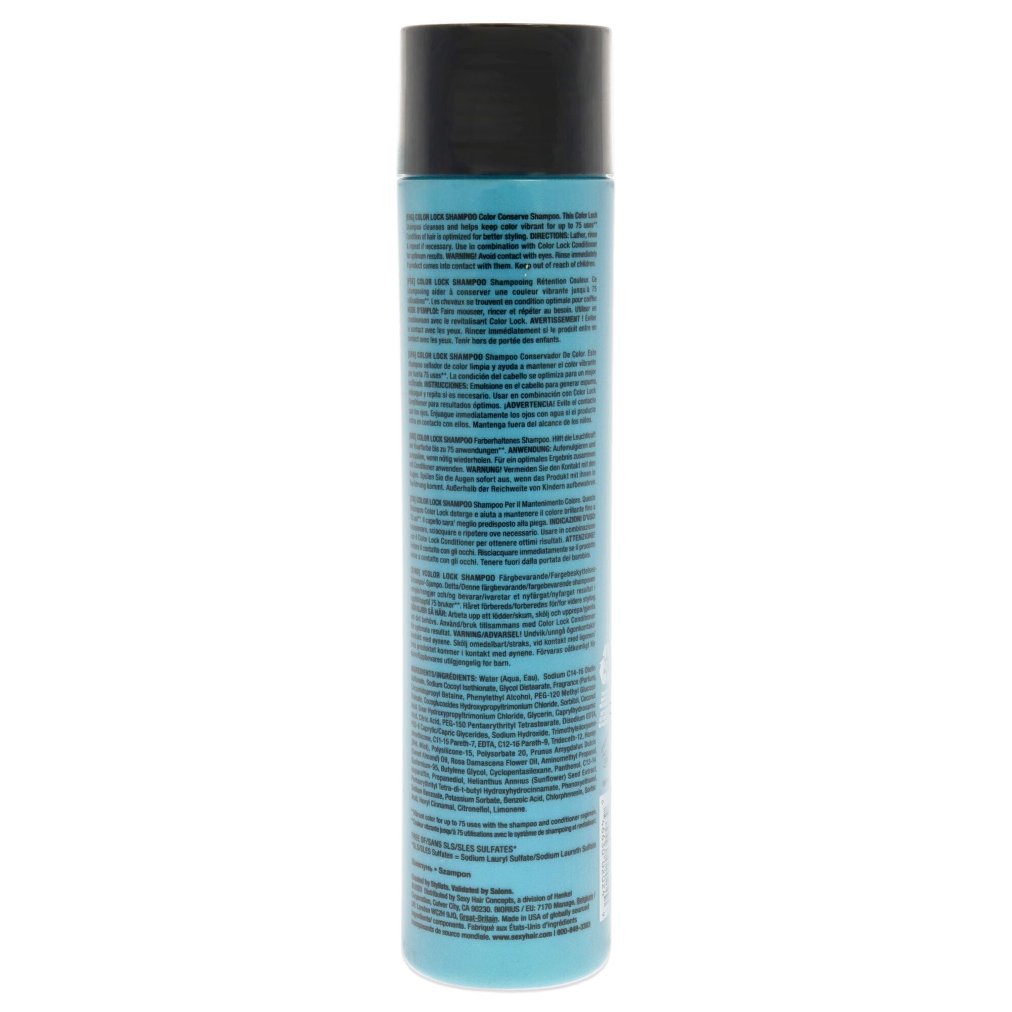Healthy Sexy Hair Color Lock Conserve Shampoo by Sexy Hair for Unisex - 10.1 oz Shampoo, See Description, alternate image number 1