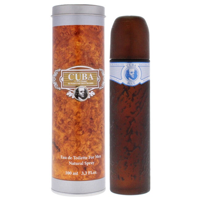Cuba Blue by Cuba for Men - 3.3 oz EDT Spray, NA, hi-res image number null