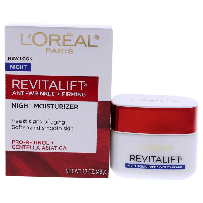 Revitalift Anti-Wrinkle and Firming Night Moisturizer by LOreal Professional for Unisex - 1.7 oz Moisturizer, NA, hi-res image number null