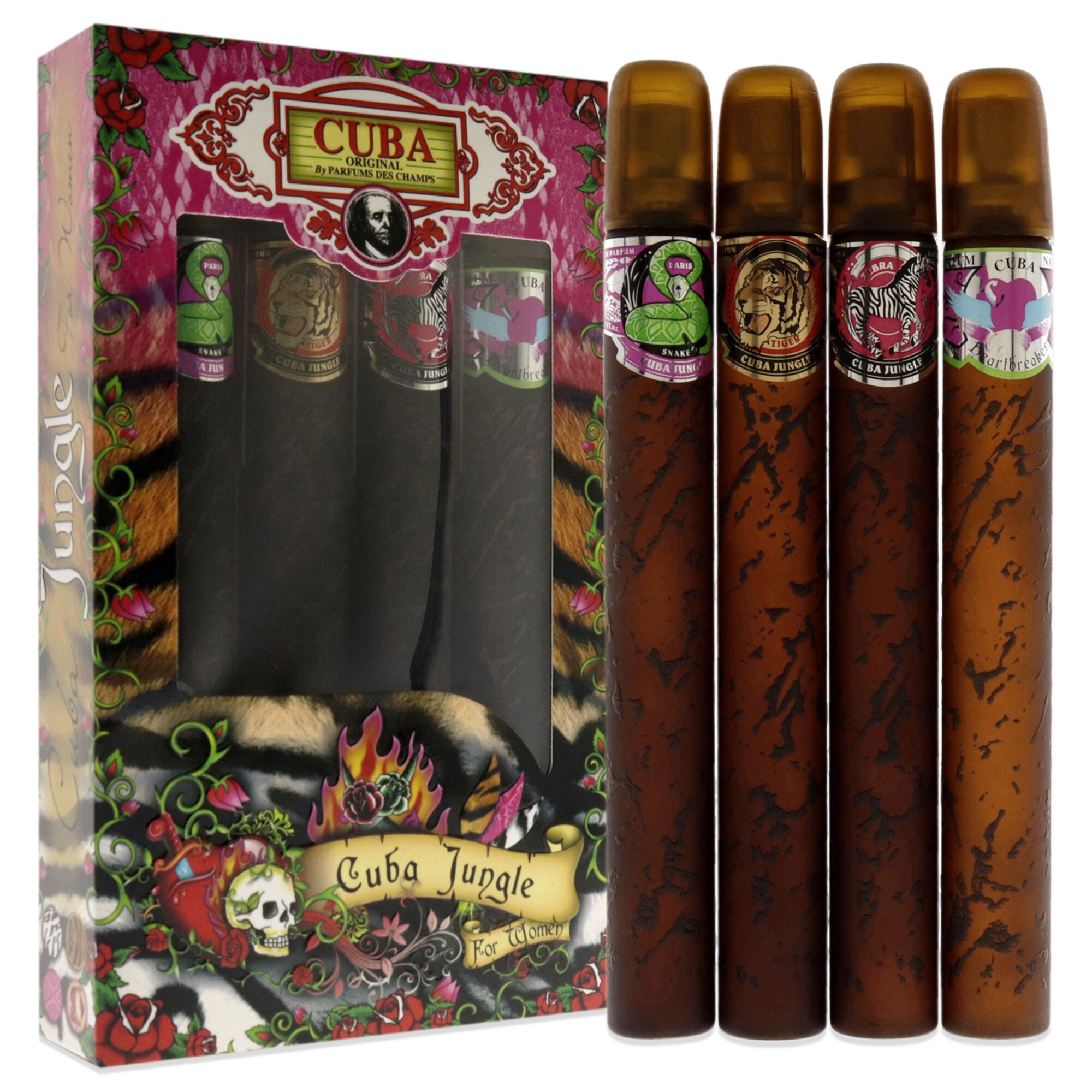 Cuba Jungle by Cuba for Women - 4 Pc Gift Set, , alternate image number 6