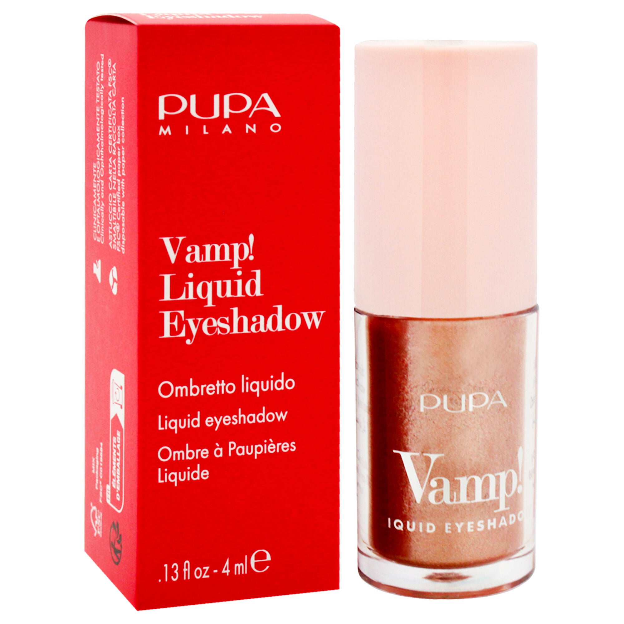 Vamp! Liquid Eyeshadow - 005 Champagne by Pupa Milano for Women - 0.13 oz Eye Shadow, See Description, alternate image number 1