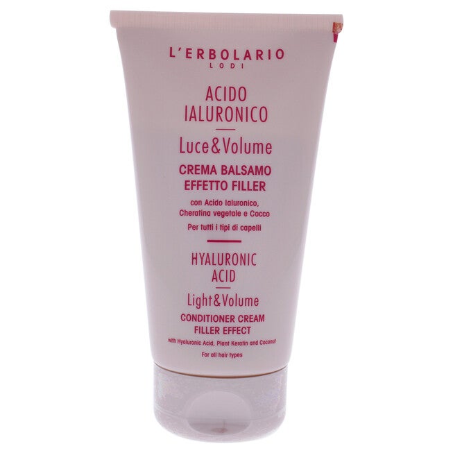 Hyaluronic Acid Light and Volume Conditioner Cream by LErbolario for Unisex - 5.07 oz Conditioner, , alternate image number 5