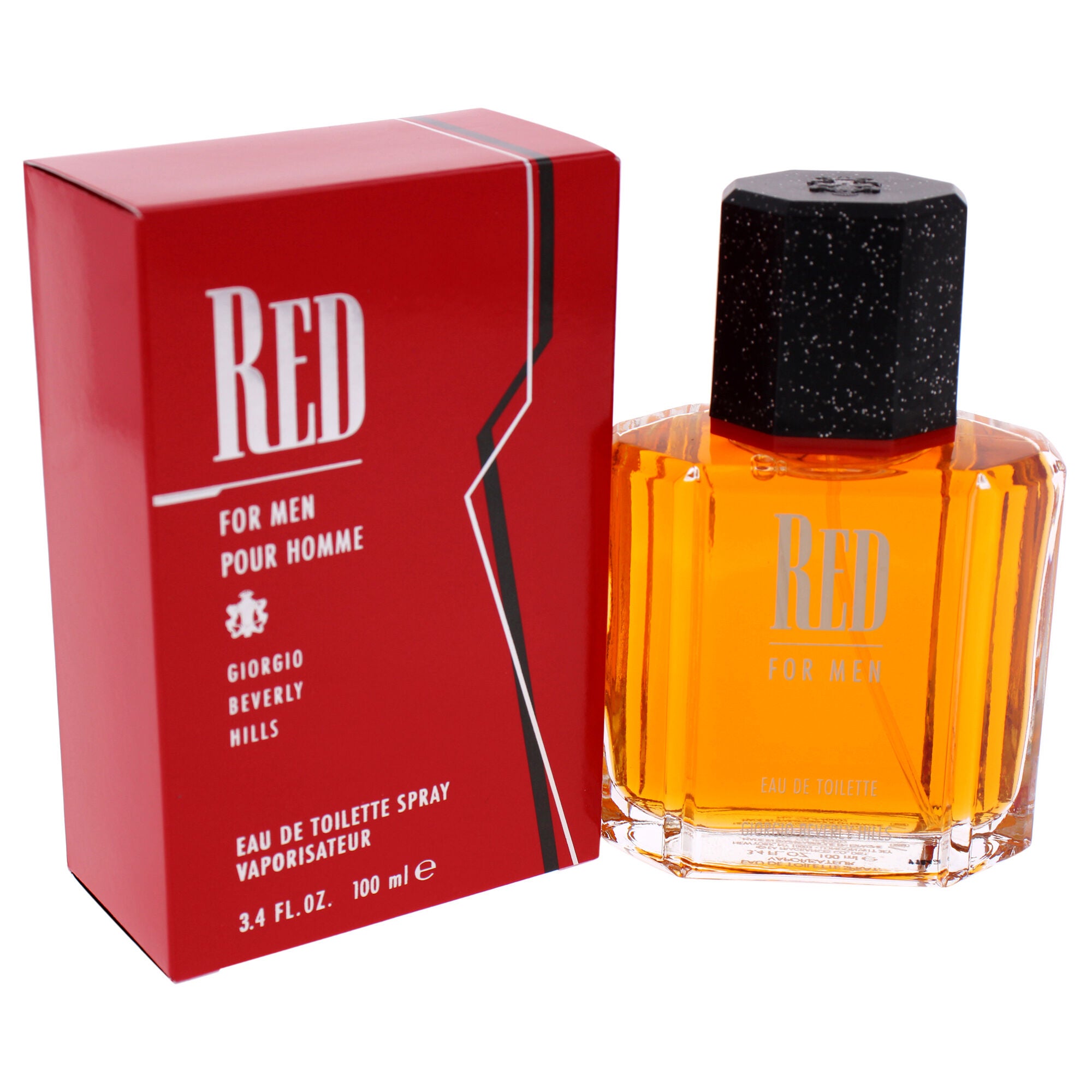 Red by Giorgio Beverly Hills for Men - 3.4 oz EDT Spray, See Description, alternate image number 3