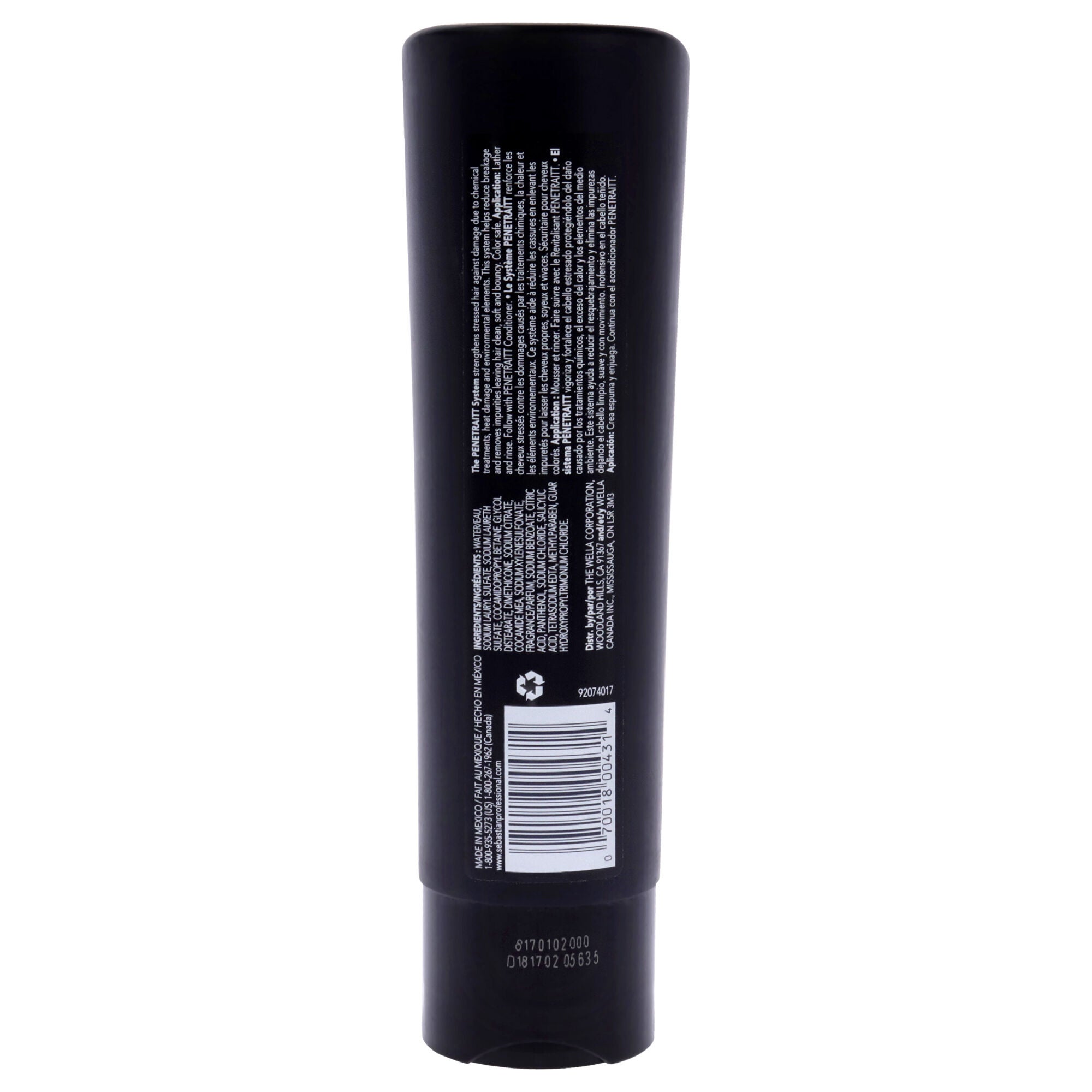 Penetraitt Strengthening and Repair Shampoo by Sebastian for Unisex - 8.4 oz Shampoo, , alternate image number 2