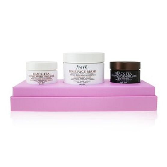 Face Mask Set: 1x Rose Face Mask - 100ml/3.3oz + 1, , alternate image number null
