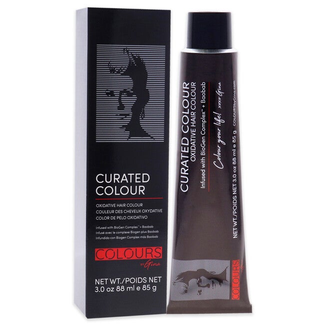 Curated Colour - 7.35-7GM Golden Mahogany Blonde by Colours By Gina for Unisex - 3 oz Hair Color, See Description, alternate image number 1