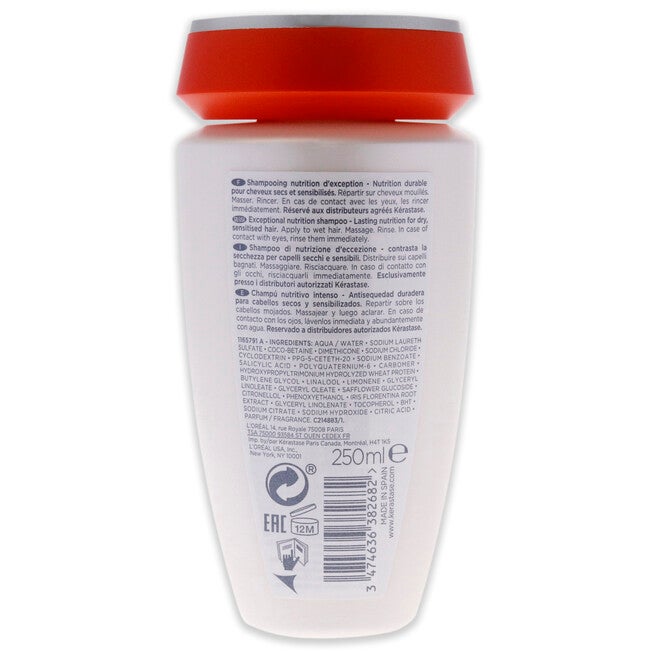 Nutritive Bain Satin 2 Shampoo by Kerastase for Unisex - 8.5 oz Shampoo, NA, alternate image number null