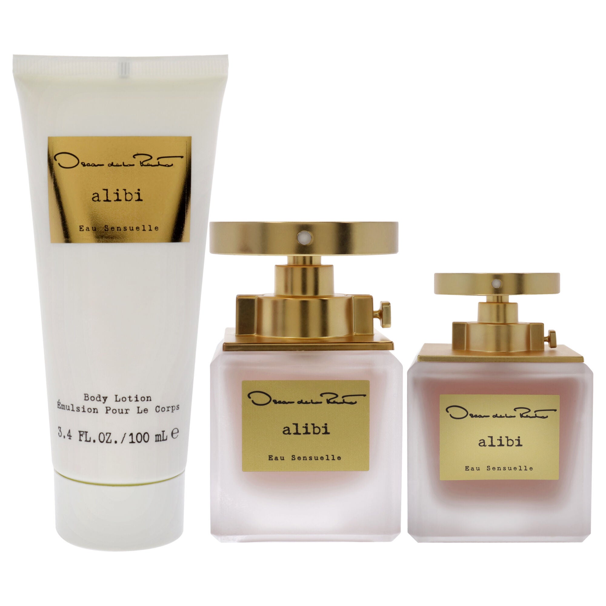 Alibi Eau Sensuelle by Oscar De La Renta for Women - 3 Pc Gift Set 3.3oz EDP Spray, 1oz EDP Spray 3.4oz Body Lotion, , alternate image number 5