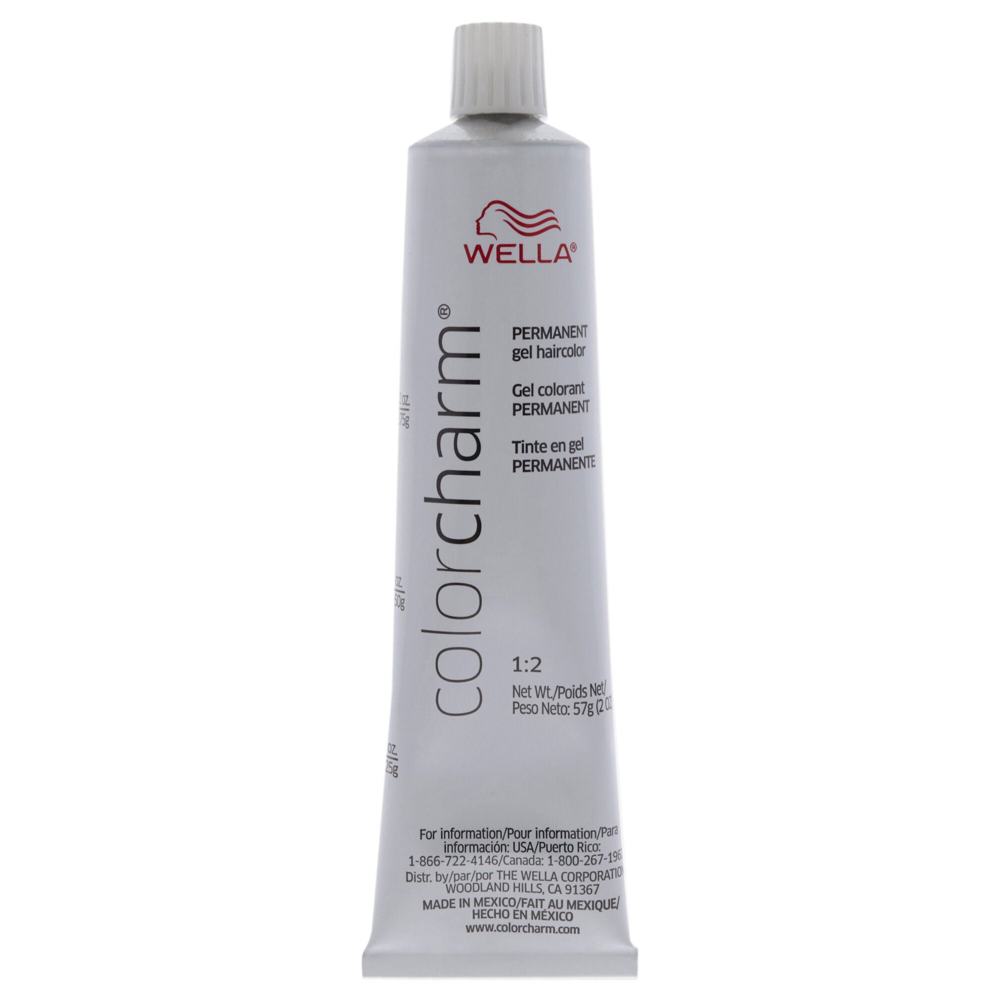 Color Charm Permanent Hair Color Gel - 911 9N Very Light Blonde by Wella for Unisex -2 oz Hair Color, See Description, alternate image number 1