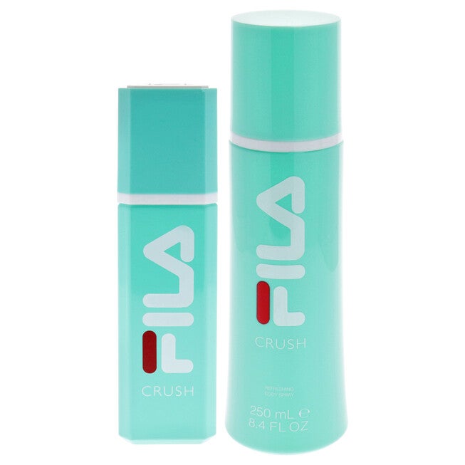 Fila Crush by Fila for Unisex - 2 Pc Gift Set 3.4oz EDP Spray, 8.4oz Body Spray, See Description, alternate image number 1