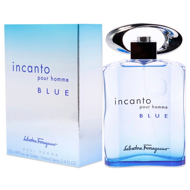 Incanto Blue by Salvatore Ferragamo for Men - 3.4 oz EDT Spray, , alternate image number null
