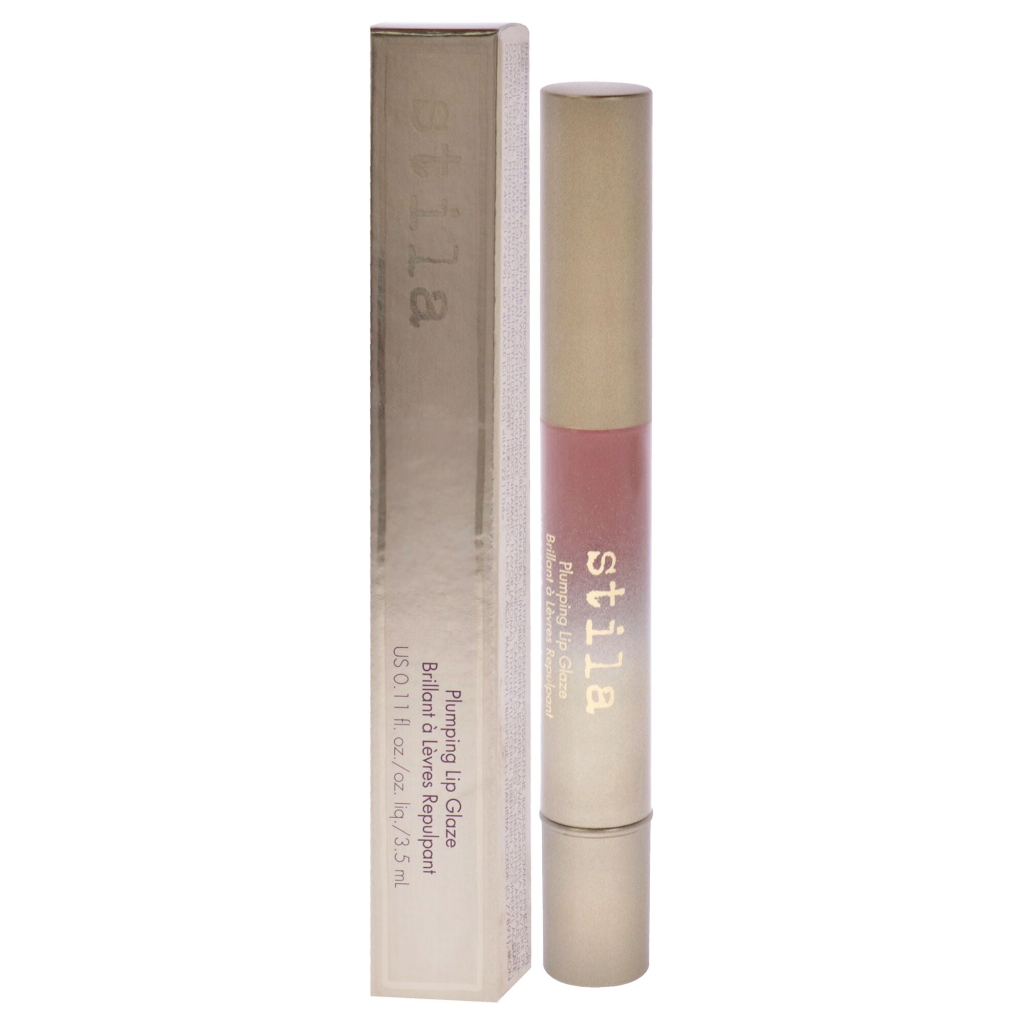 Plumping Lip Glaze - Honey by Stila for Women - 0.11 oz Lip Gloss, See Description, alternate image number 3