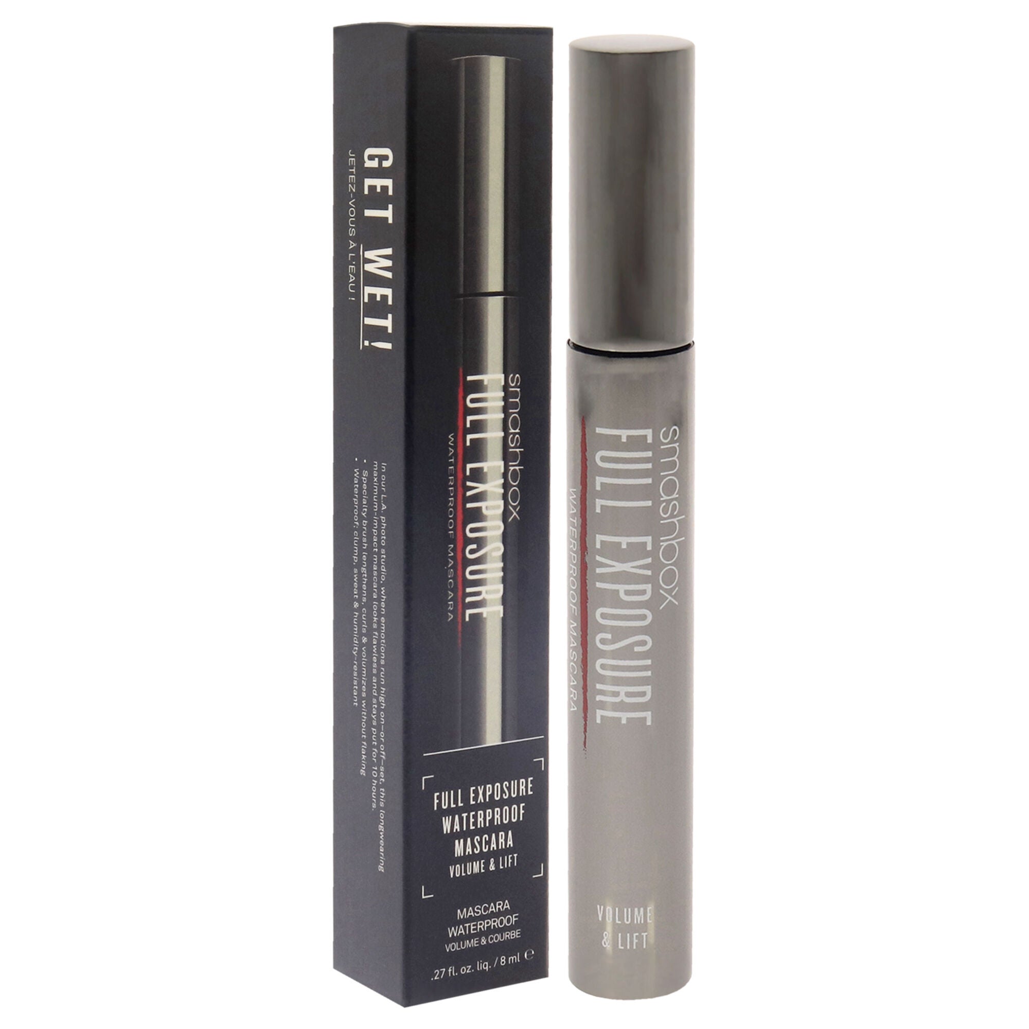 Full Exposure Waterproof - Jet Black by SmashBox for Women - 0.27 oz Mascara, , alternate image number 6