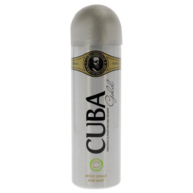 Cuba Gold by Cuba for Men - 6.6 oz Body Spray, , alternate image number null
