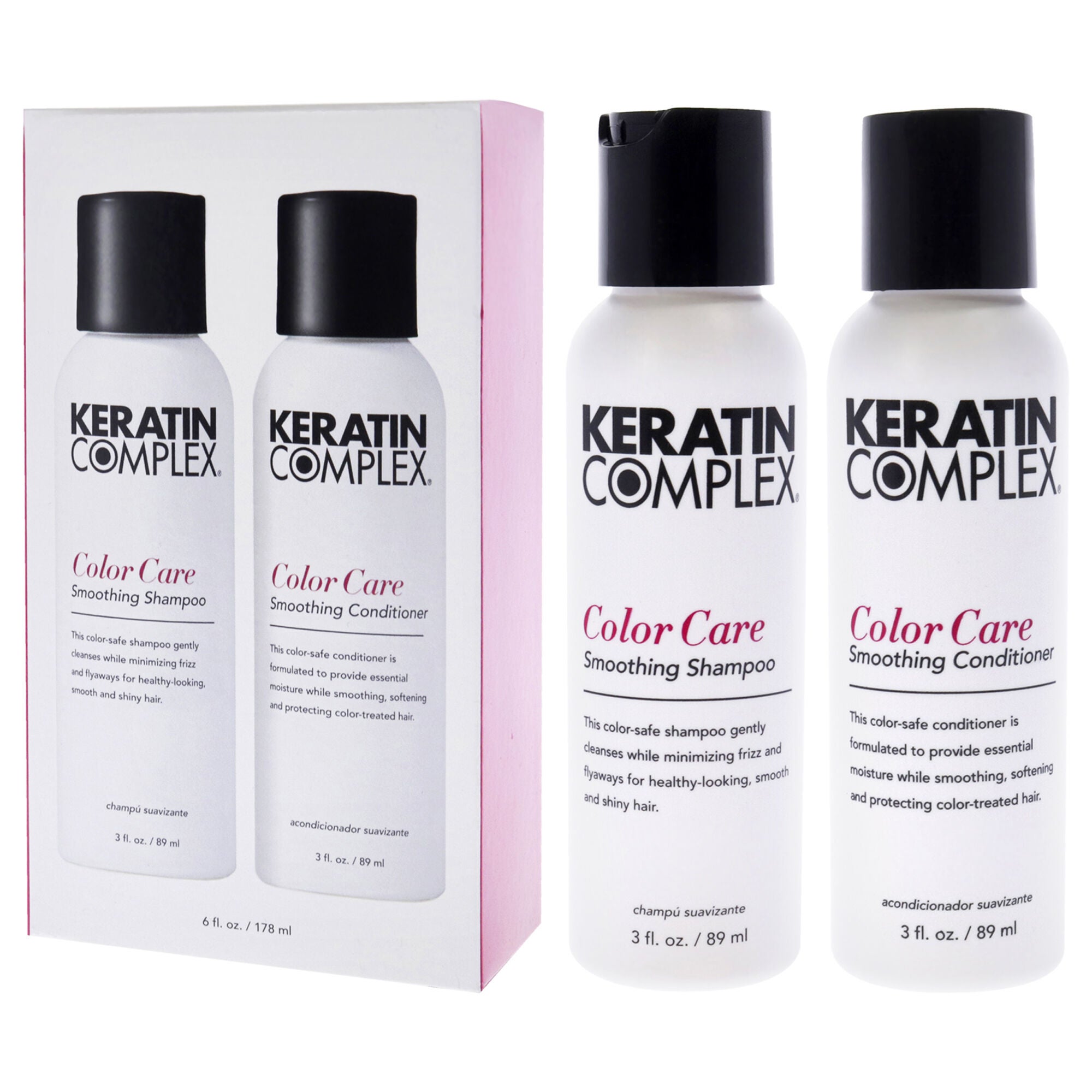 Keratin Complex Color Care Kit by Keratin Complex for Unisex - 2 x 3oz Shampoo, Conditioner, See Description, alternate image number 3