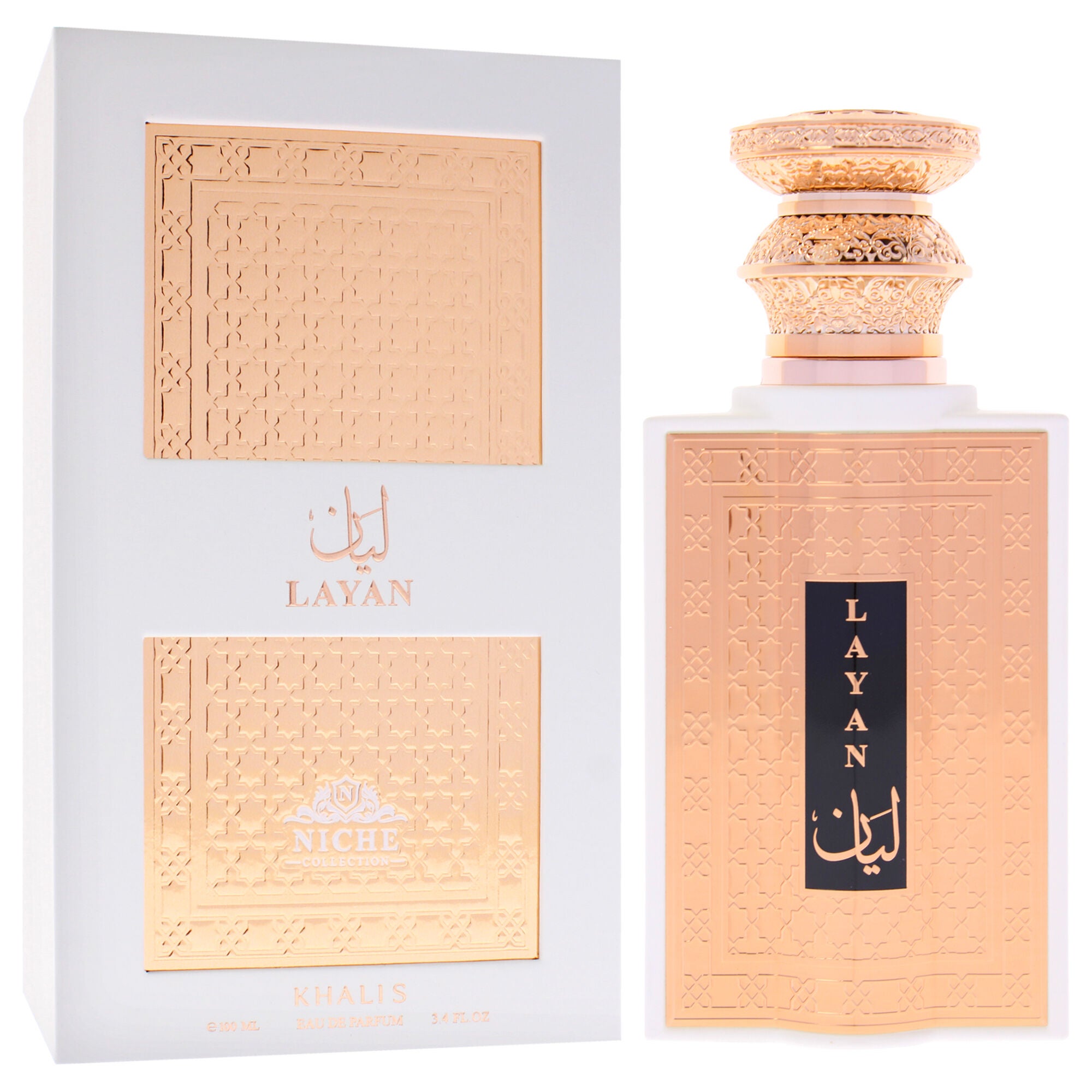 Niche Collection - Layan by Khalis for Women - 3.4 oz EDP Spray, Clear, alternate image number 2