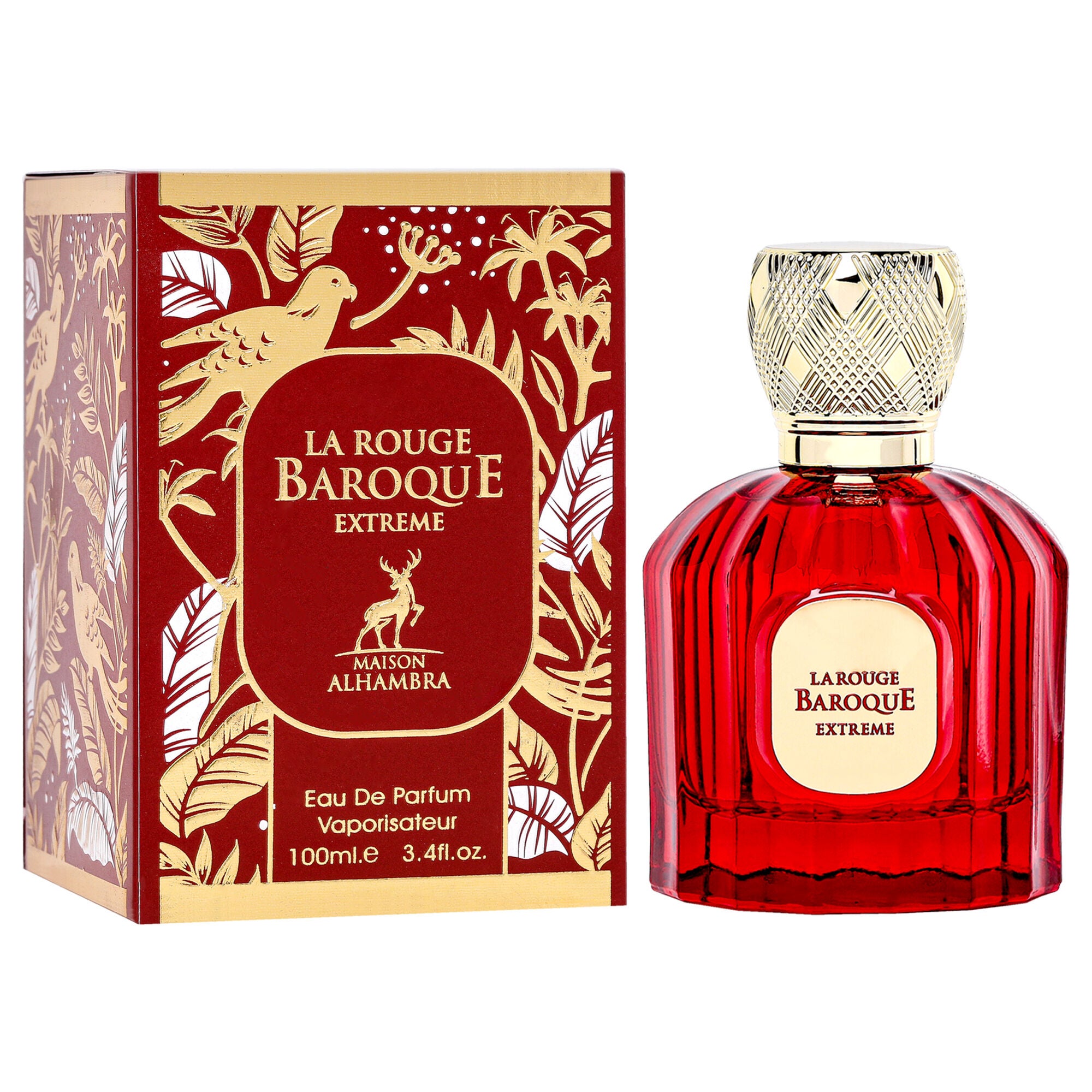 La Rouge Baroque Extreme by Maison Alhambra for Unisex - 3.4 oz EDP Spray, See Description, alternate image number 1