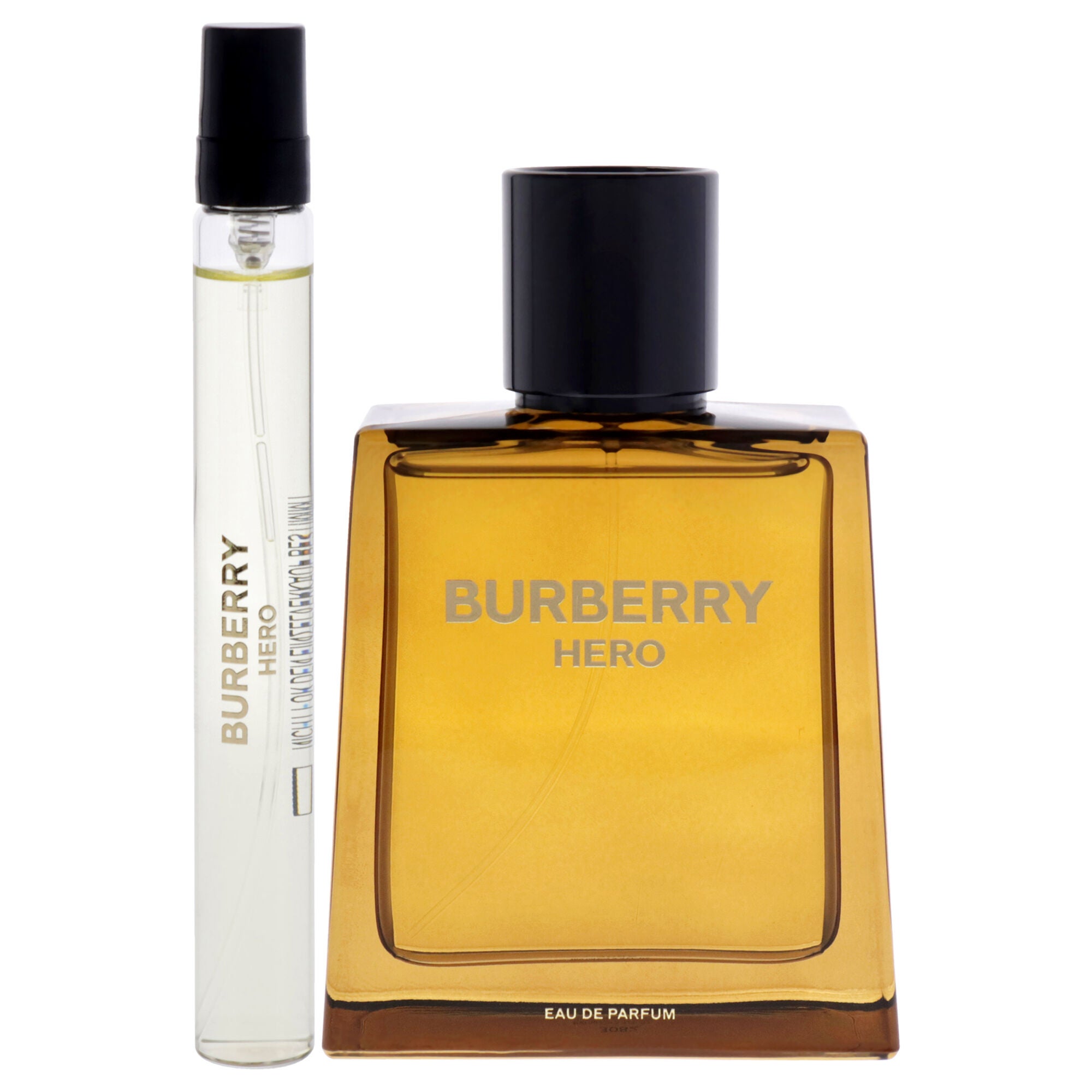 Burberry Hero by Burberry for Men - 2 Pc 3.3oz EDP Spray, 0.33oz EDP Travel Spray, See Description, alternate image number 1