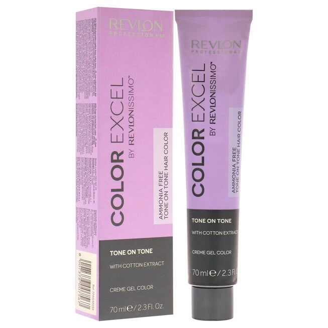 Revlonissimo Color Excel - 5.3 Light Golden Brown by Revlon for Unisex - 2.3 oz Hair Color, See Description, alternate image number 1