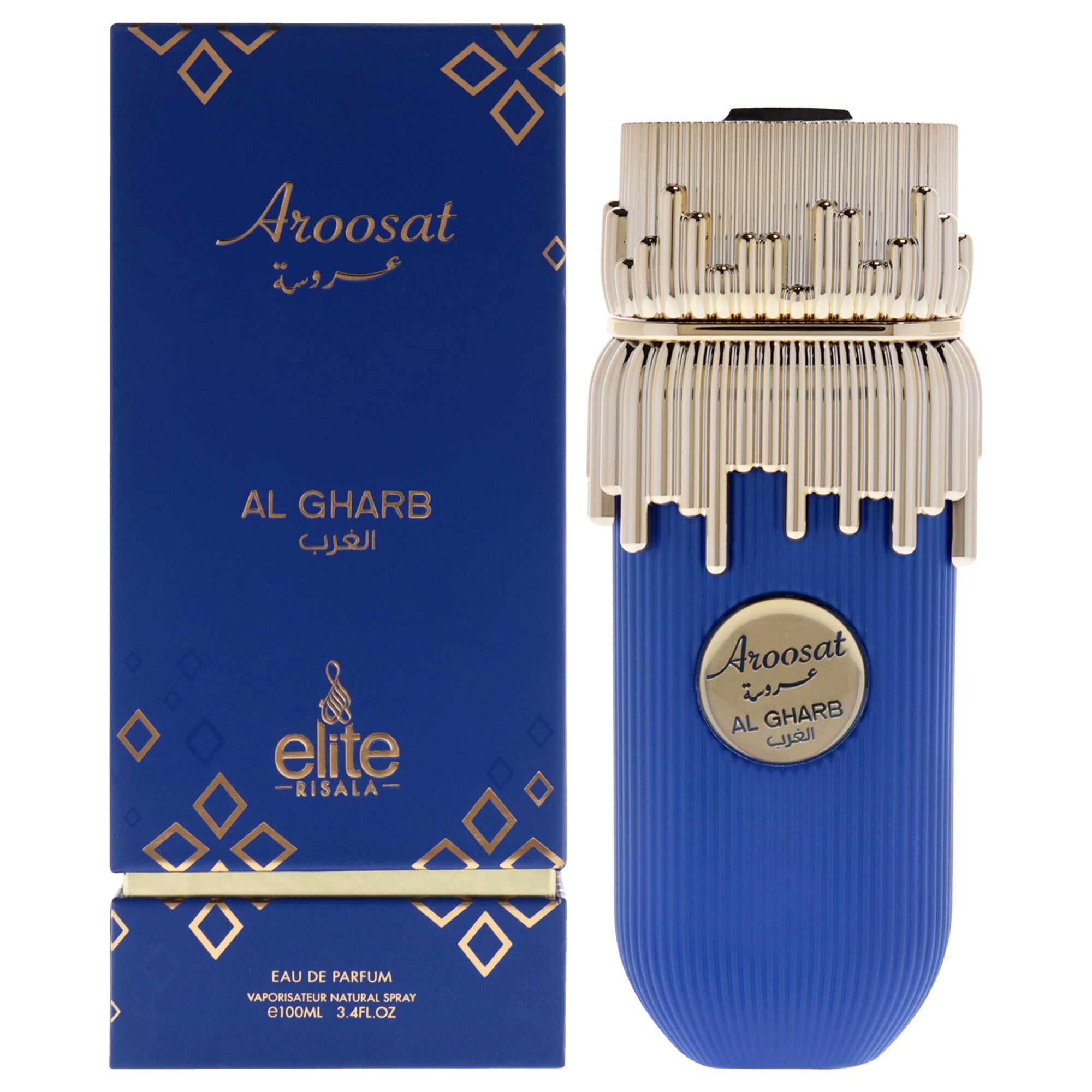 Elite - Aroosat Al Gharb by Risala for Men - 3.4 oz EDP Spray, Clear, hi-res image number 0