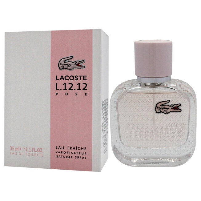 Lacoste Eau De L.12.12 Rose Eau Fraiche by Lacoste for Women - 1.1 oz EDT Spray, , alternate image number 7