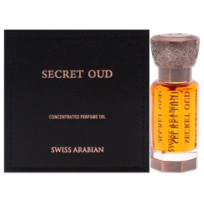 Secret Oud by Swiss Arabian for Unisex - 0.4 oz Parfum Oil, NA, hi-res image number null
