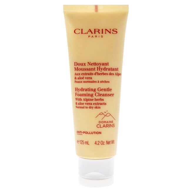 Hydrating Gentle Foaming Cleanser by Clarins for Unisex - 4.2 oz Cleanser, NA, hi-res image number null