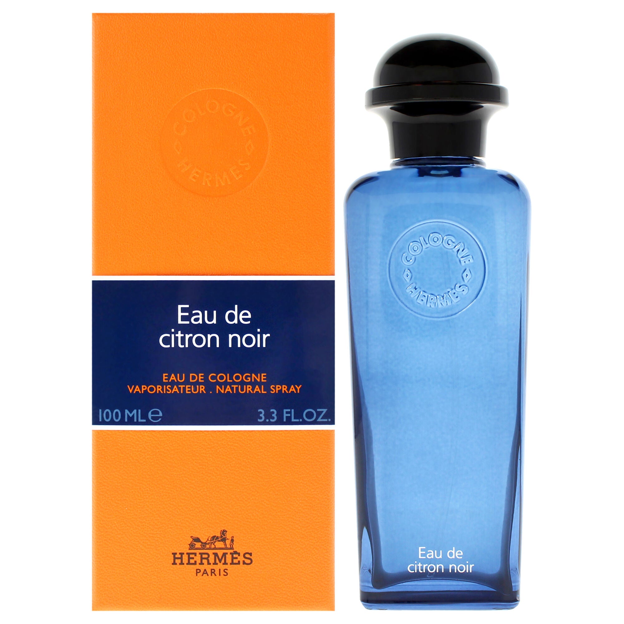 Eau de Citron Noir by Hermes for Unisex - 3.3 oz EDC Spray, Clear, hi-res image number 0