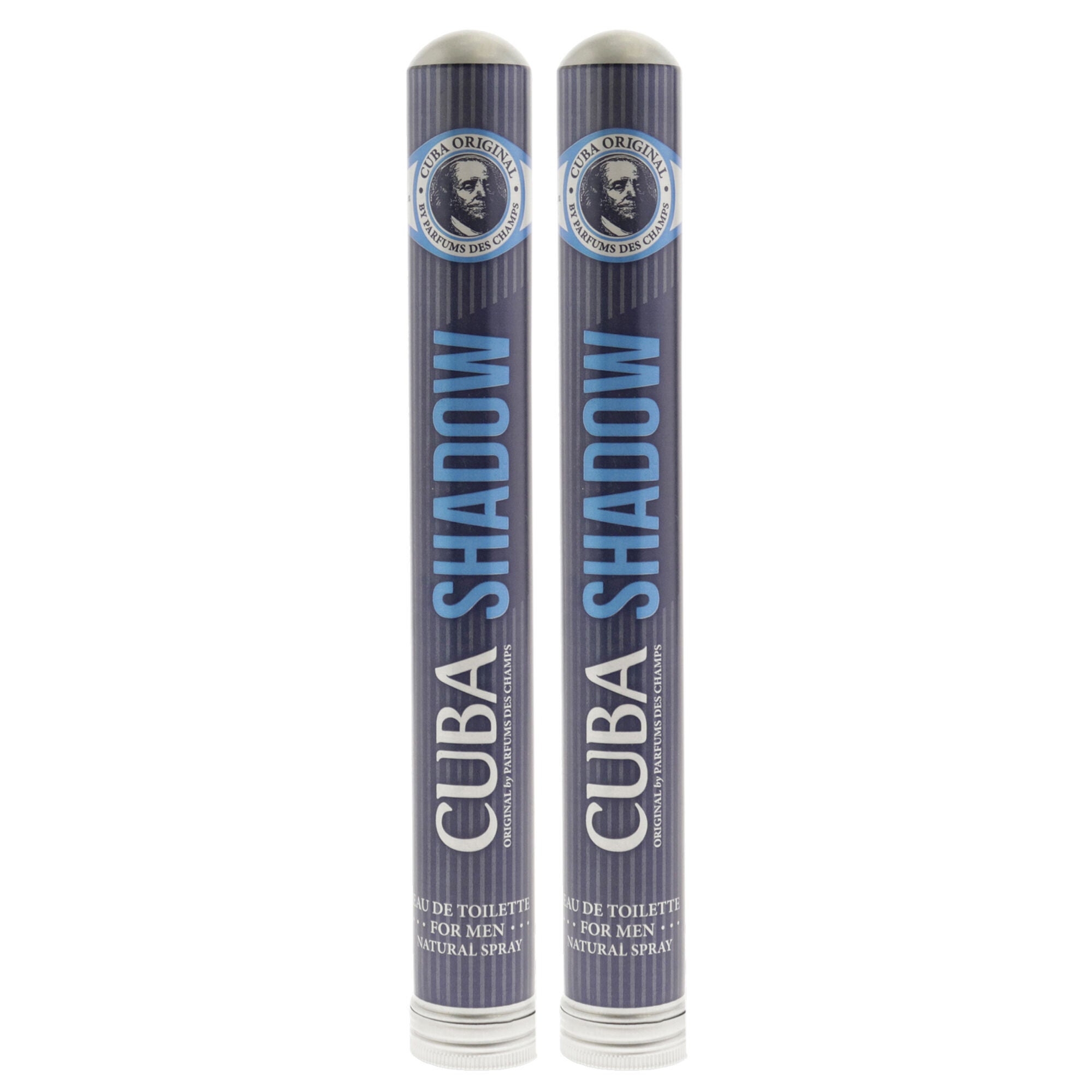 Cuba Shadow by Cuba for Men - 1.17 oz EDT Spray - Pack of 2, Clear, alternate image number 3
