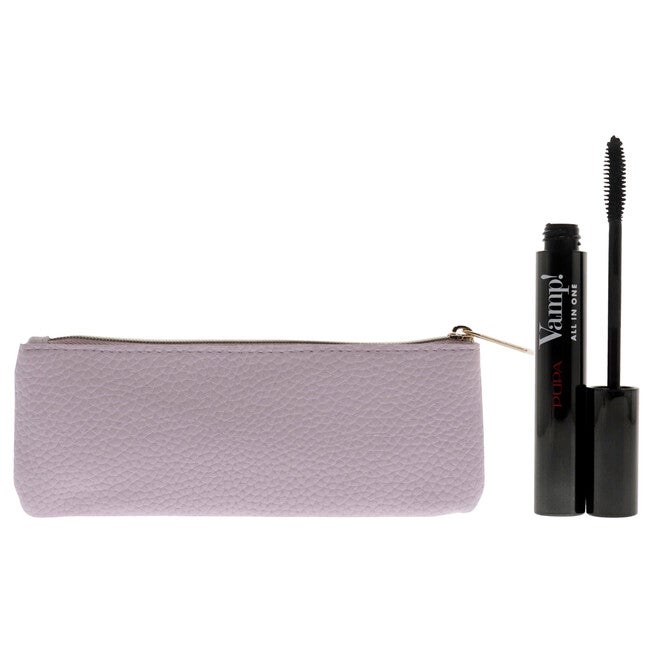 Vamp! All In One Mascara Set by Pupa Milano for Women - 2 Pc 0.30 oz Vamp! All In One Mascara -101 Extra Black, Bag, See Description, alternate image number 3