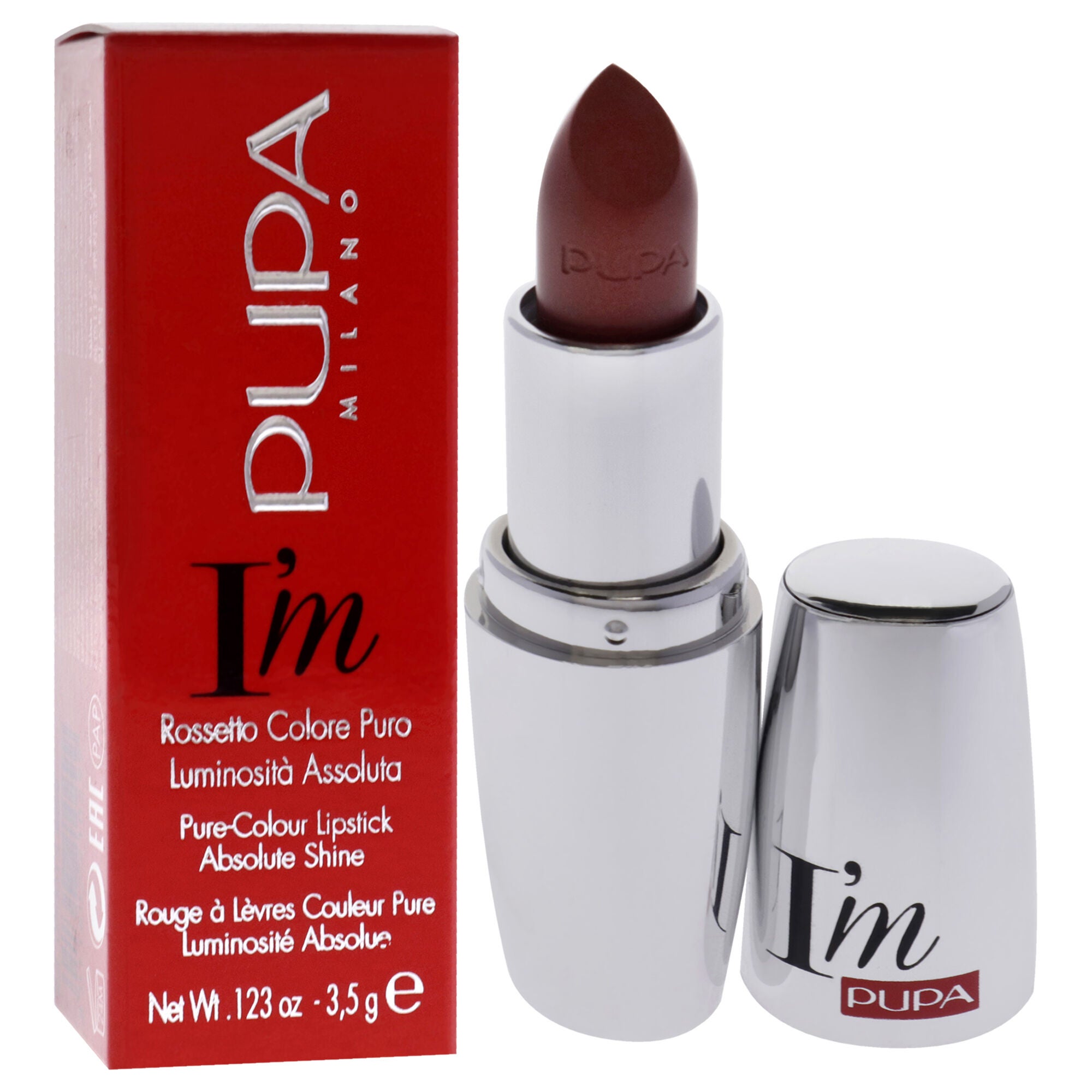 I Am Pure-Colour Lipstick - 409 Pink Declaration by Pupa Milano for Women - 0.123 oz Lipstick, See Description, alternate image number 1