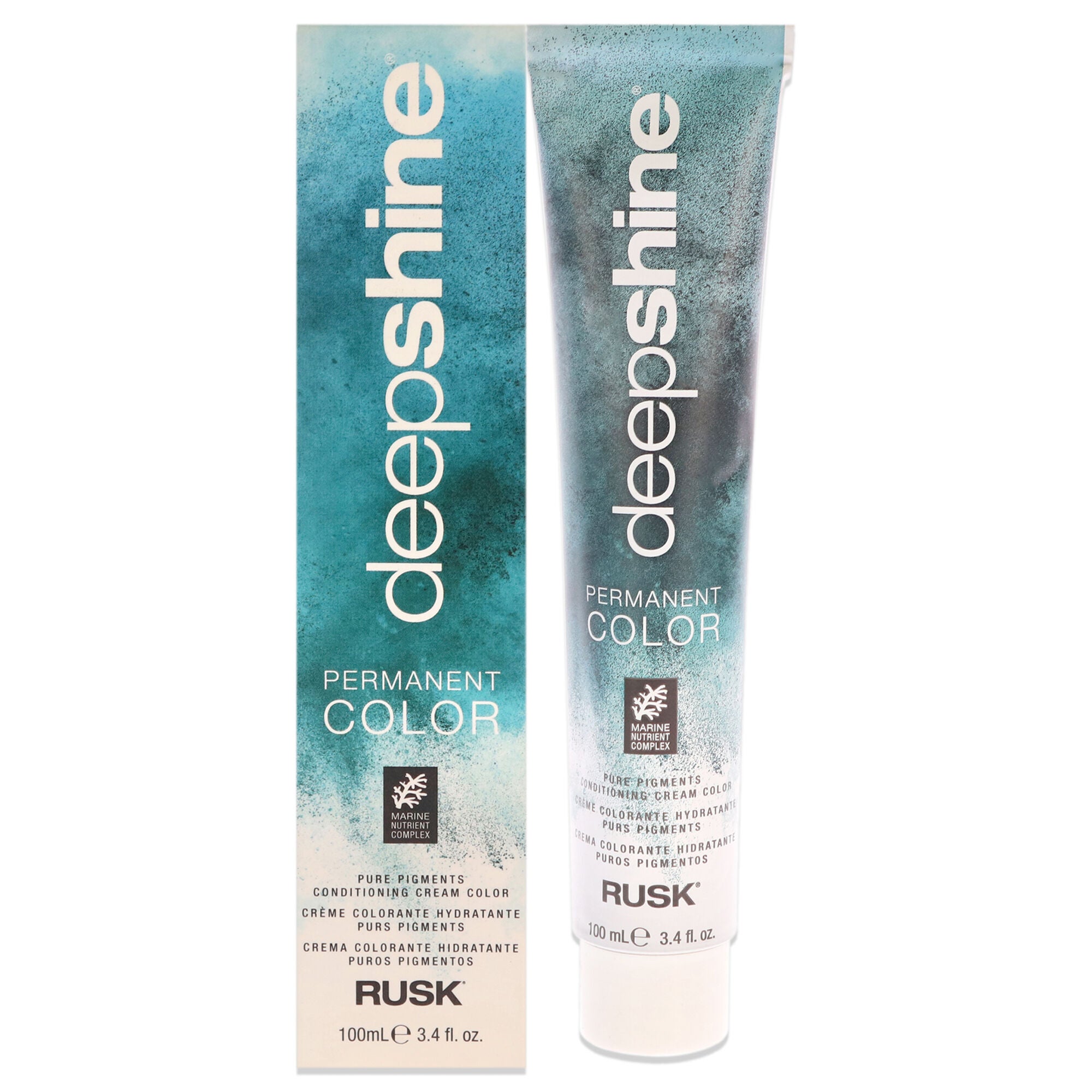 Deepshine Pure Pigments Conditioning Cream Color - 8.03NL Light Blonde by Rusk for Unisex - 3.4 oz Hair Color, See Description, hi-res image number 0