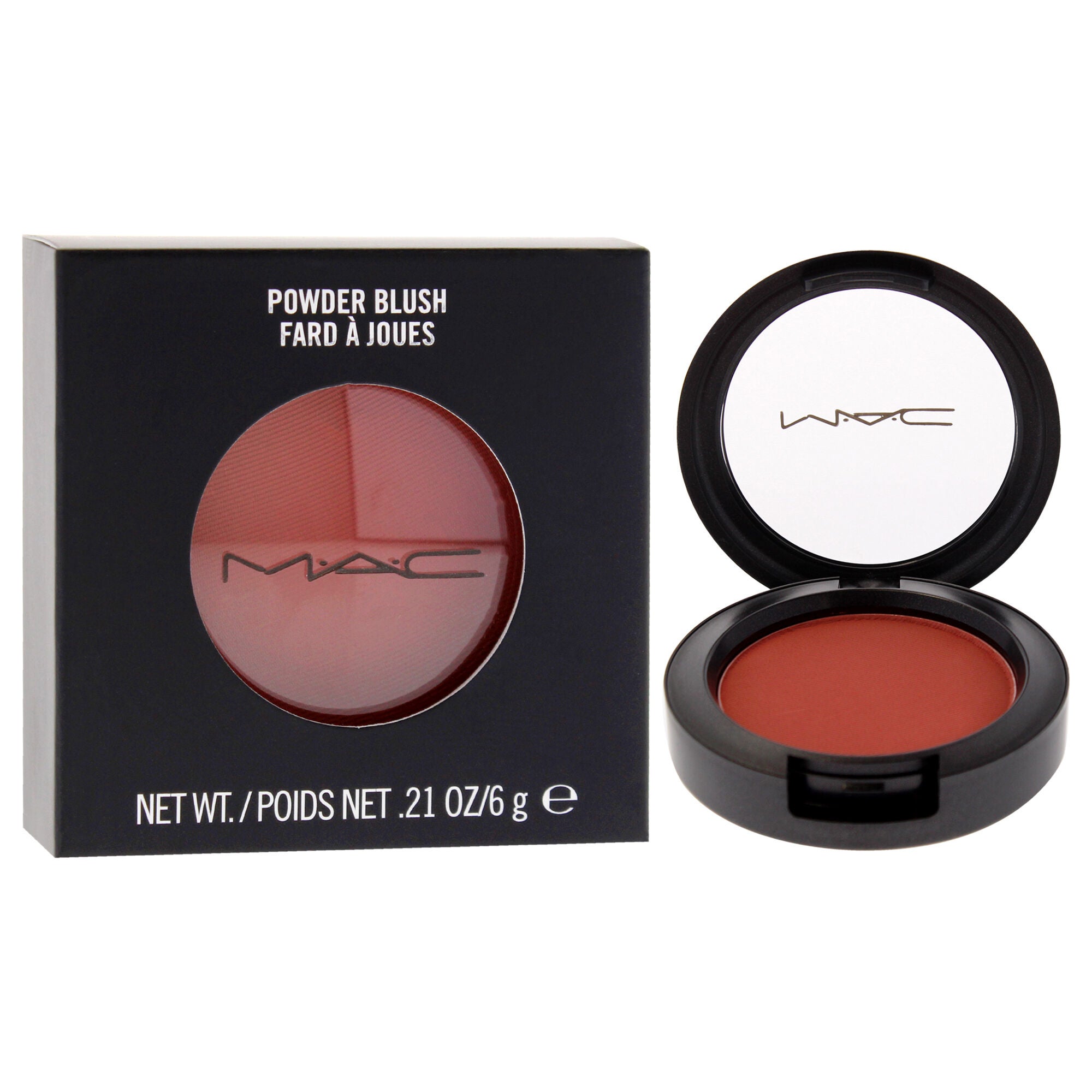 Powder Blush - Burnt Pepper by MAC for Women - 0.21 oz Blush, See Description, alternate image number 2