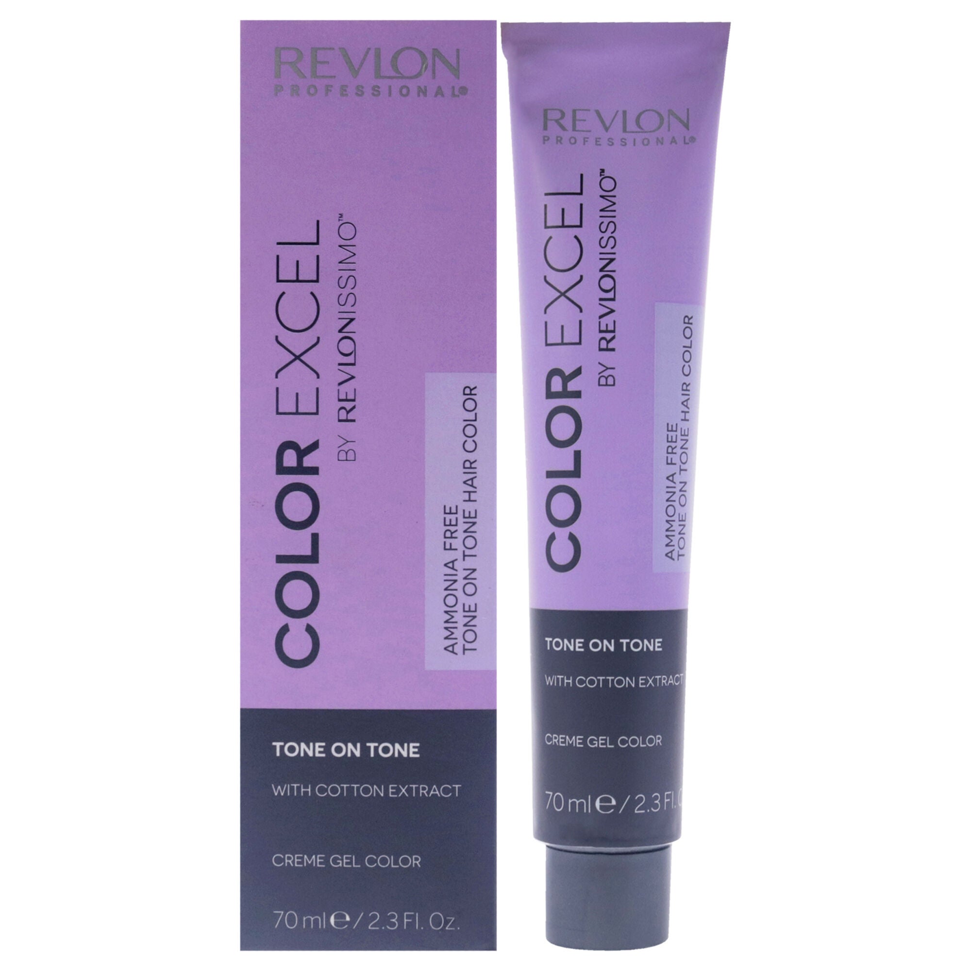Revlonissimo Color Excel - 5.24 Light Iridescent Copper Brown by Revlon for Unisex - 2.3 oz Hair Color, See Description, hi-res image number 0