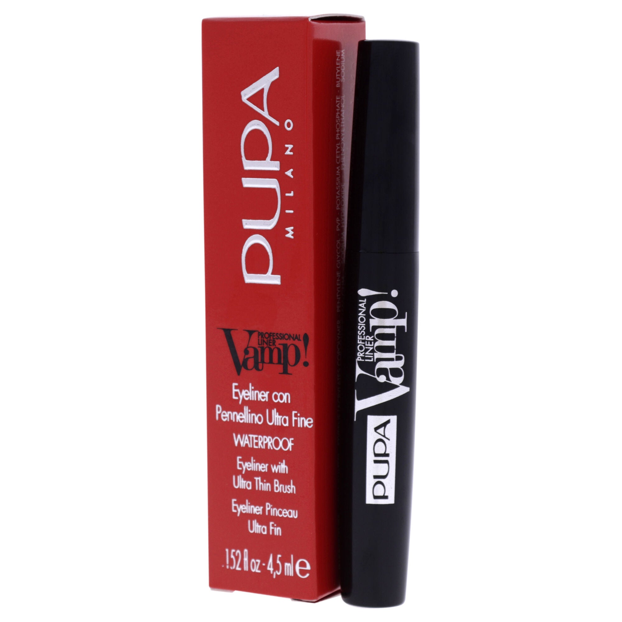 Vamp! Professional Liner - 100 Extra Black by Pupa Milano for Women - 0.152 oz Eyeliner, , alternate image number 7