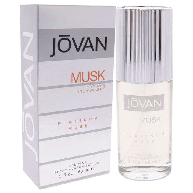 Jovan Platinum Musk by Jovan for Men - 3 oz EDC Spray, , alternate image number 6
