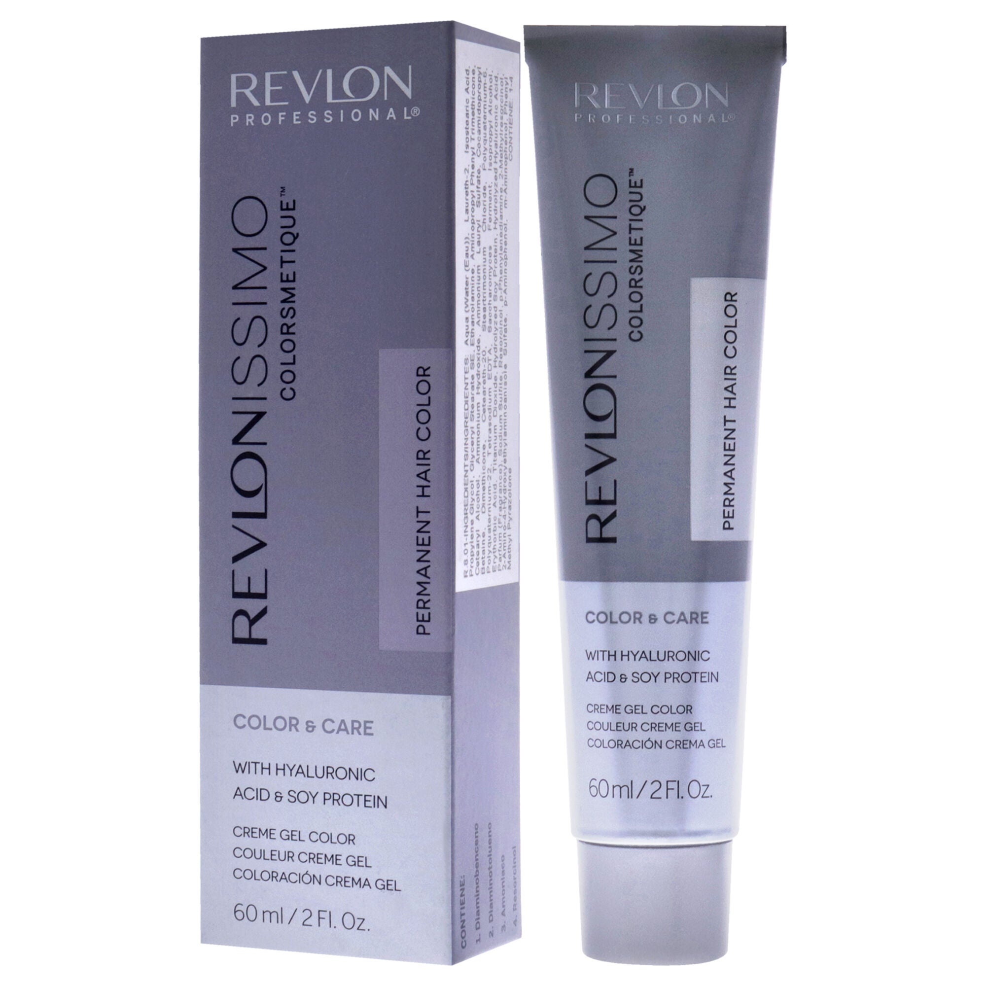 Revlonissimo Colorsmetique - 8.01 Light Natural Ash Blonde by Revlon for Unisex - 2 oz Hair Color, See Description, alternate image number 3