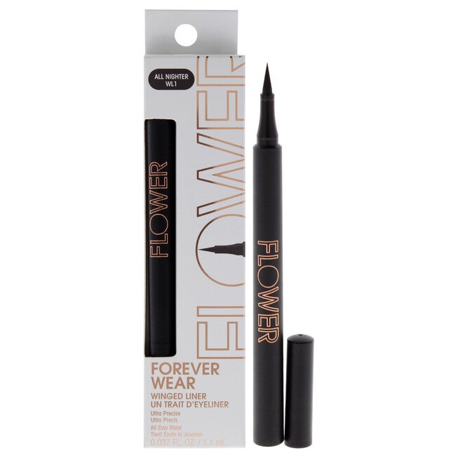 Forever Wear Winged Liner - WL1 All Nighter by Flower Beauty for Women - 0.037 oz Eyeliner, See Description, hi-res image number 0