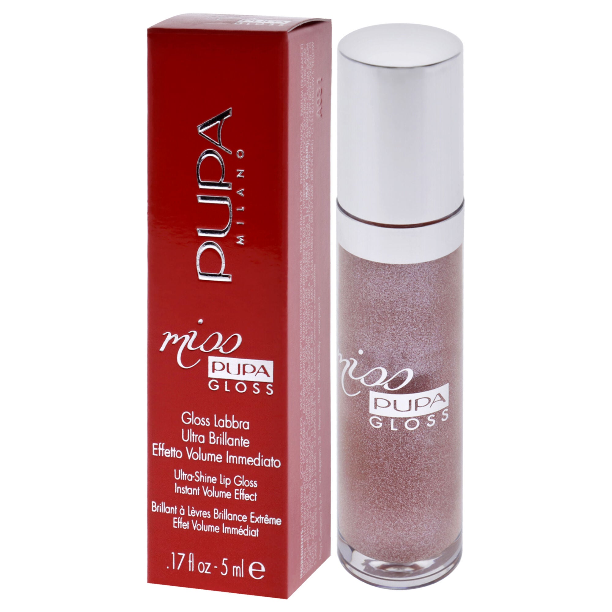 Miss Pupa Gloss Ultra-Shine Lip Gloss - 104 Enchanted Moment by Pupa Milano for Women - 0.17 oz Lip Gloss, See Description, alternate image number 2