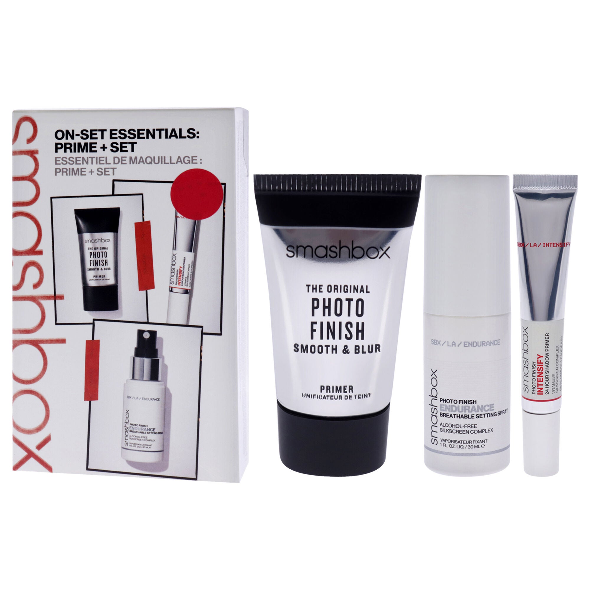 On-Set Essentials Primer Plus Set by SmashBox for Women - 3 Pc Gift Set, , alternate image number 8