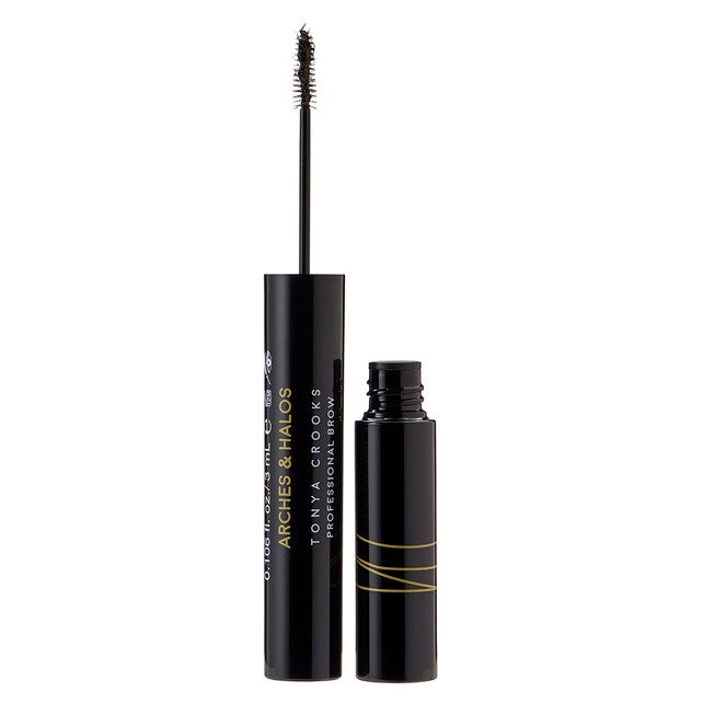 Microfiber Tinted Brow Mousse Waterproof - Dark Brown by Arches and Halos for Women - 0.106 oz Mousse, , alternate image number null